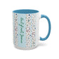 But first, Jesus  Accent Coffee Mug (11, 15oz)