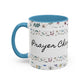 Prayer Changes Everything Accent Coffee Mug (11, 15oz)