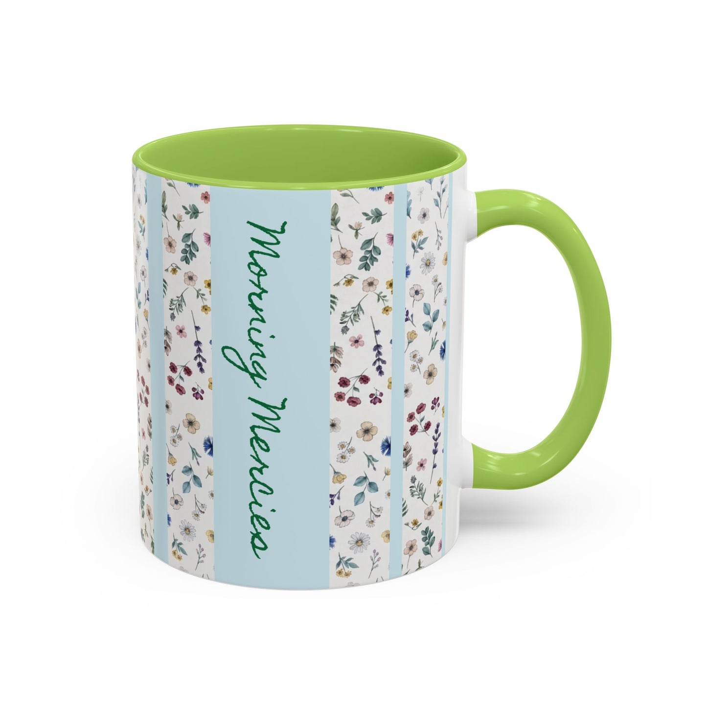 Morning Mercies Accent Coffee Mug/Cup