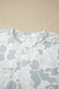Camo Short Sleeve Tee & Drawstring Short Set
