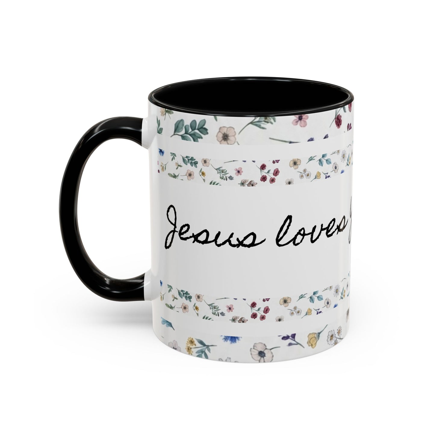 Jesus Loves You, That's all-Accent Coffee Mug (11, 15oz)