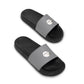 Women's Slide Sandals with Mini Logo Patch — Casual Pool & Summer Slides