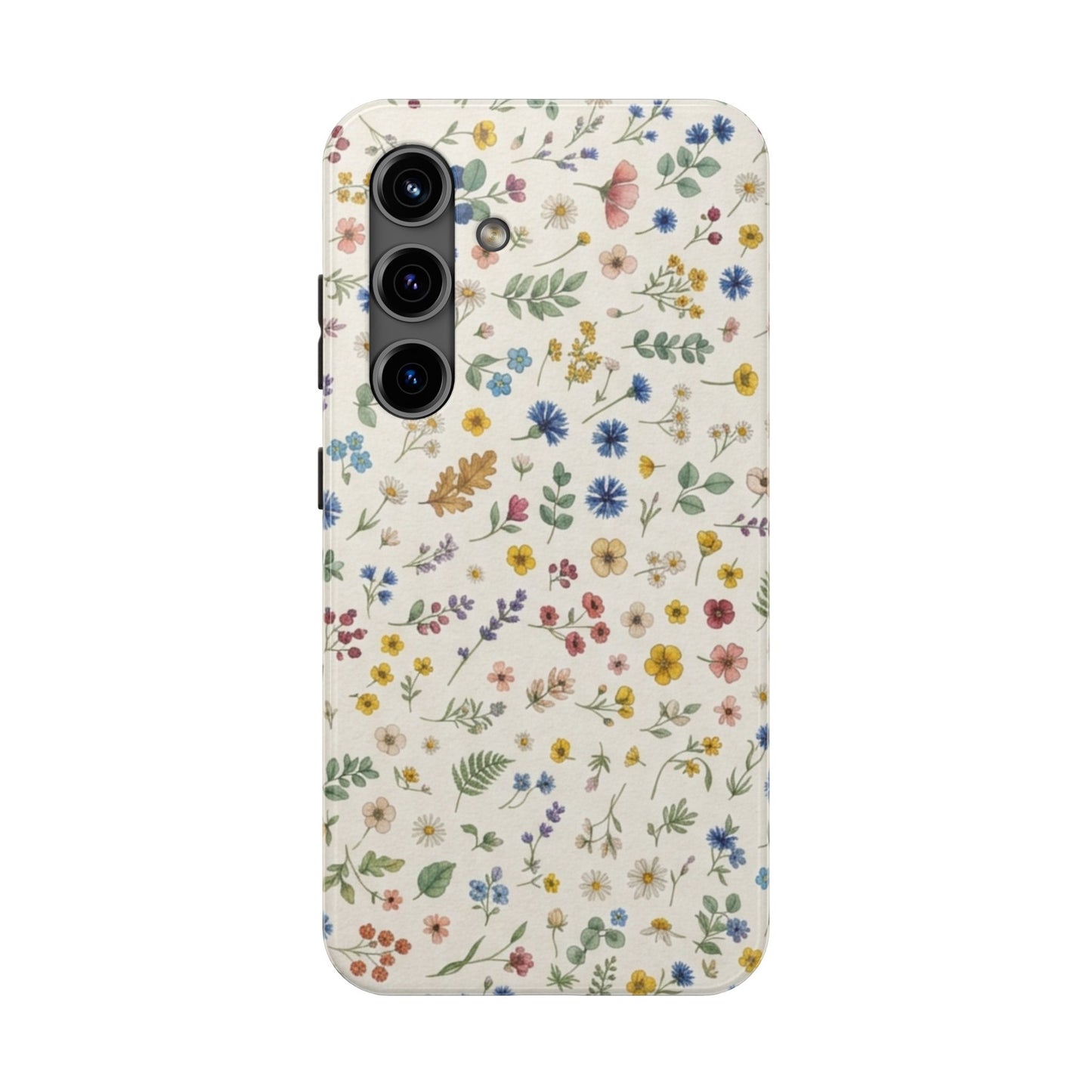 Yellow Floral, Fall/Autumn, Tough Phone Cases