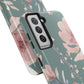 Green Fall floral Tough Phone Cases