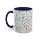 Floral Accent, Spring & Fall Collection Coffee Mug (11, 15oz)