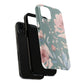 Green Fall floral Tough Phone Cases