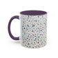Floral Accent, Spring & Fall Collection Coffee Mug (11, 15oz)