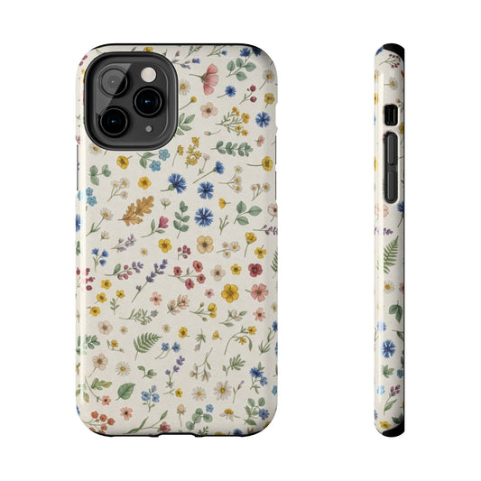 Yellow Floral, Fall/Autumn, Tough Phone Cases