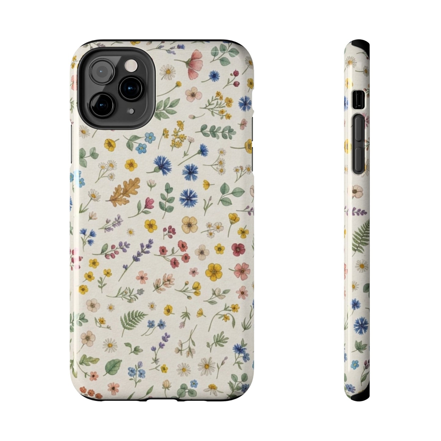 Yellow Floral, Fall/Autumn, Tough Phone Cases