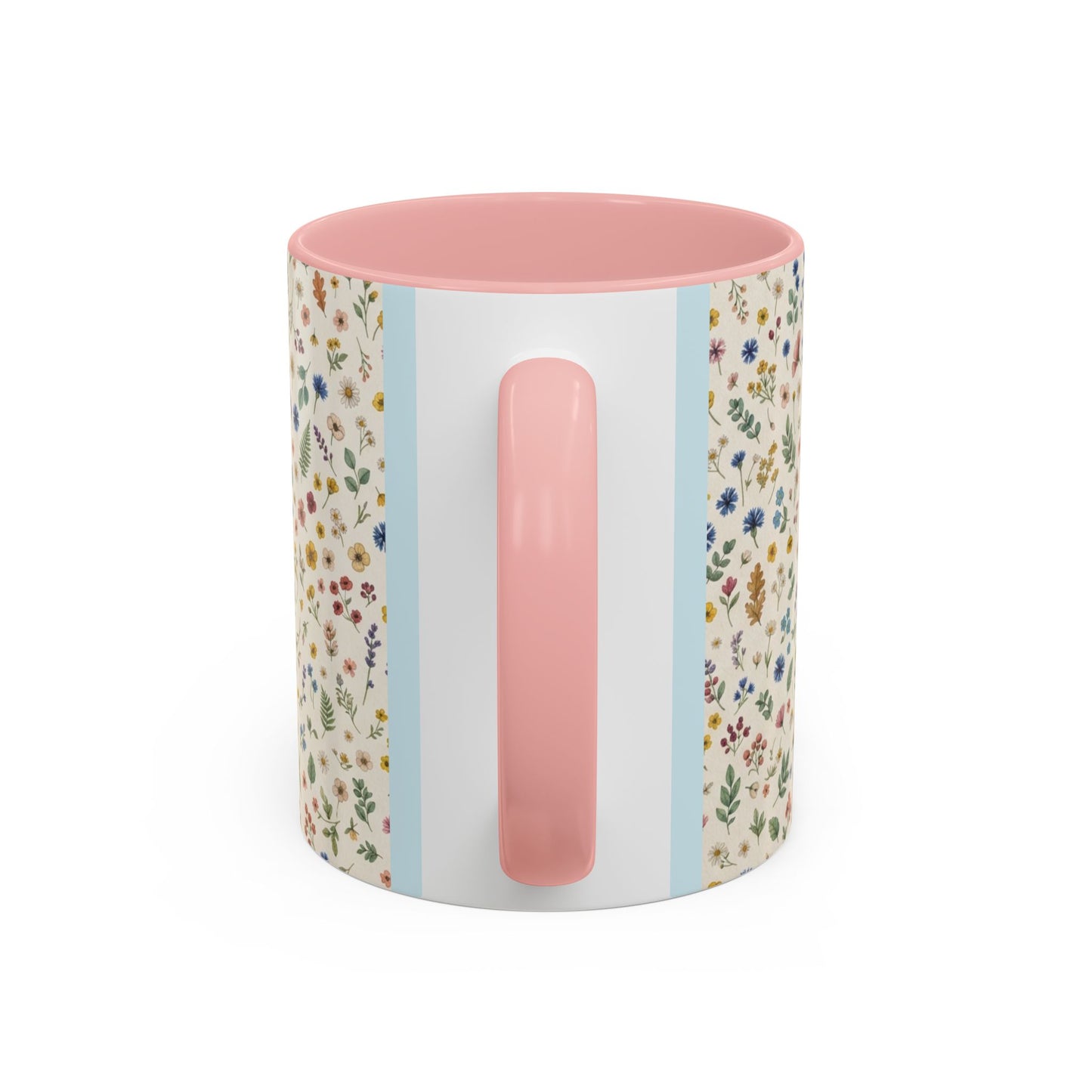 Fall Floral, Yellow Accent Coffee Mug (11, 15oz)