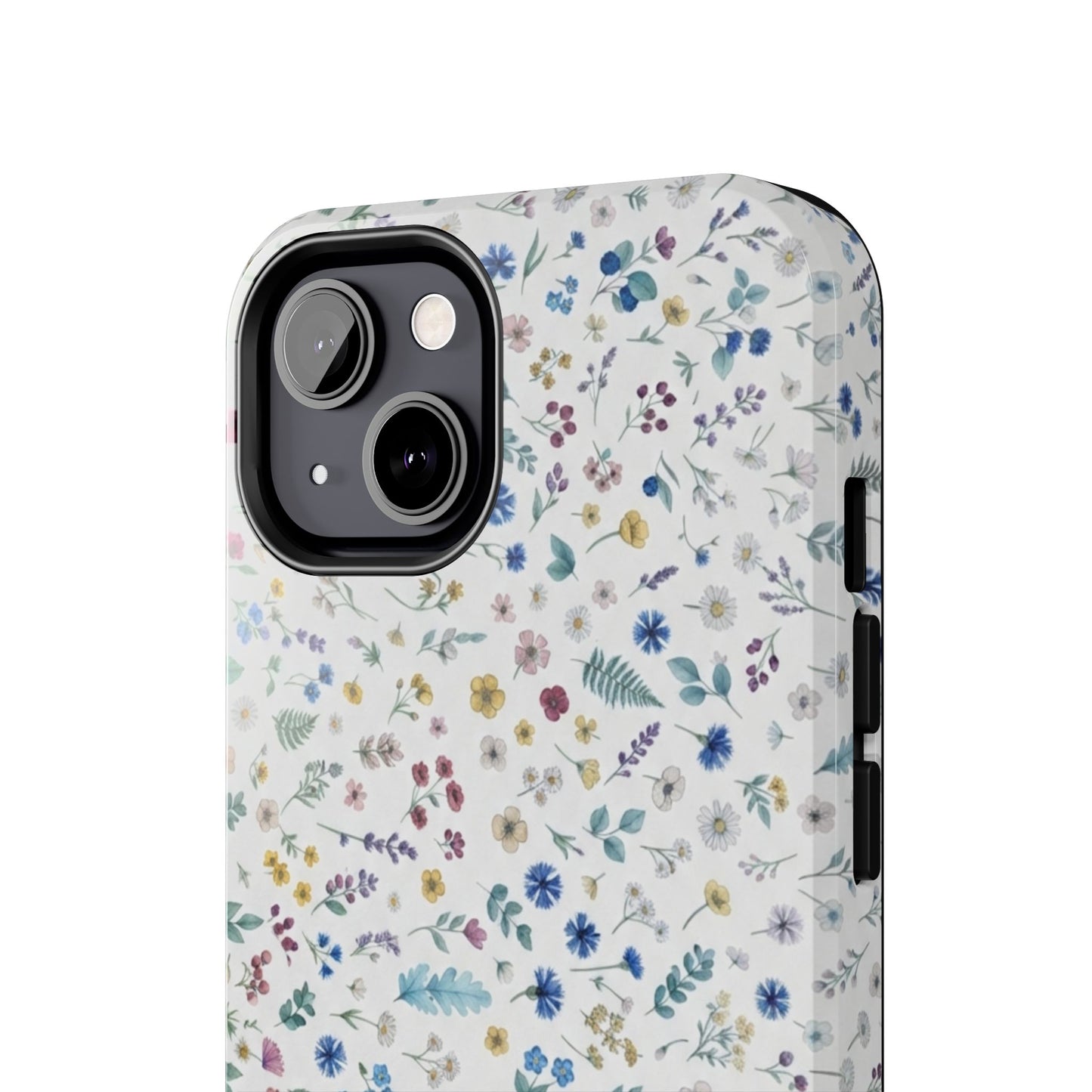 White Floral, Tough Phone Cases, Floral, Fall