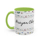 Prayer Changes Everything Accent Coffee Mug (11, 15oz)