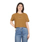 It's Just Earth, Chill Out Women's Crop Tee