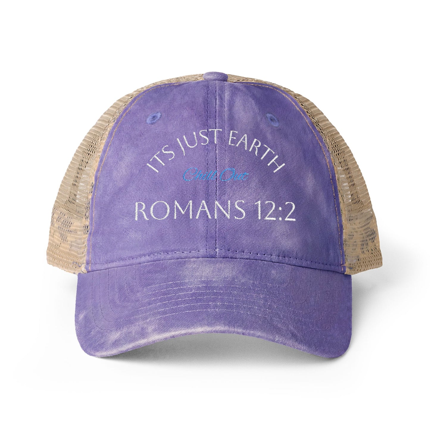 It’s Just Earth Women's Washed Mesh-Back Cap