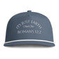 Romans 12:2 Rope Cap - "It's Just Earth, Chill Out" Sunwashed Baseball Hat