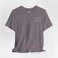 Columbia Blue- It’s Just Earth, Chill Out, Romans 12:2  Jersey Short Sleeve Tee