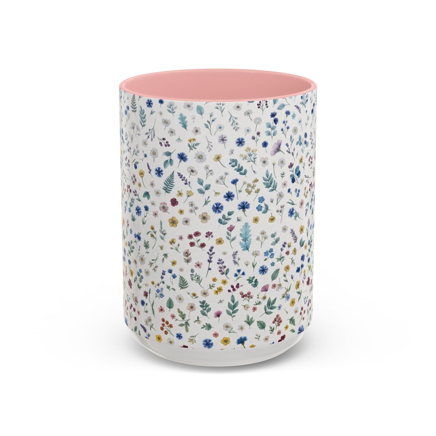 Floral Accent, Spring & Fall Collection Coffee Mug (11, 15oz)