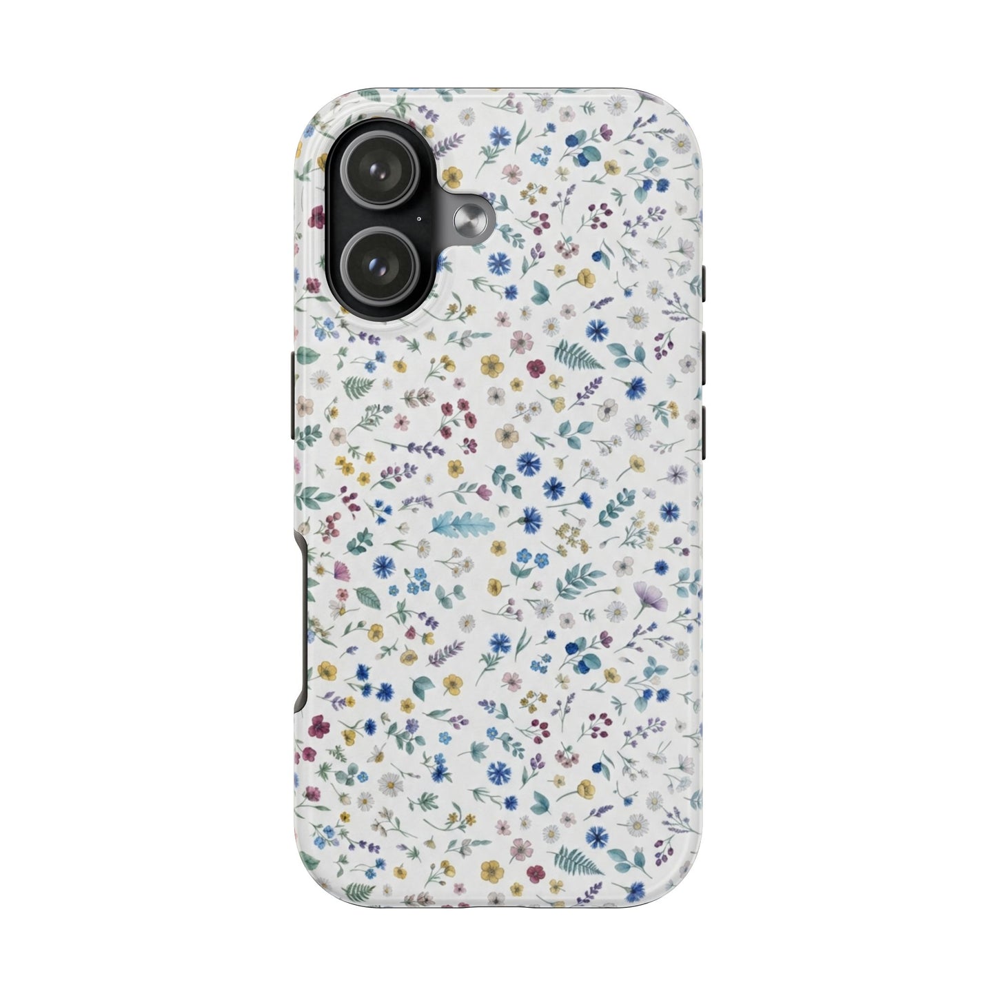 White Floral, Tough Phone Cases, Floral, Fall