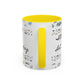 "It's okay, Let Coffee & Prayer Fuel the day." Accent Coffee Mug (11, 15oz)