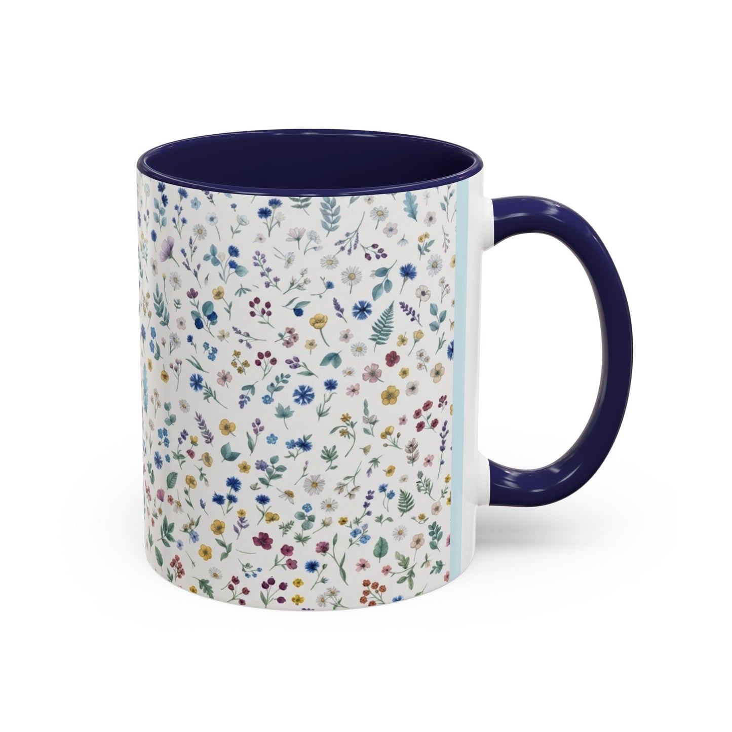 Floral Accent, Spring & Fall Collection Coffee Mug (11, 15oz)