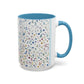 Floral Accent, Spring & Fall Collection Coffee Mug (11, 15oz)