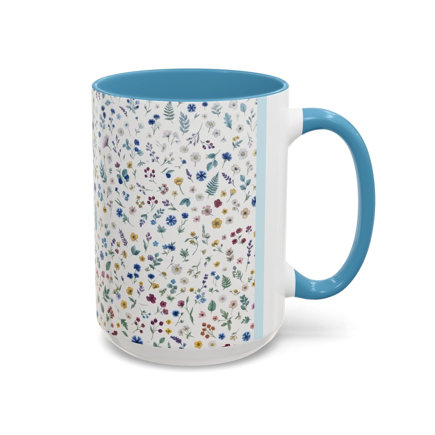 Floral Accent, Spring & Fall Collection Coffee Mug (11, 15oz)