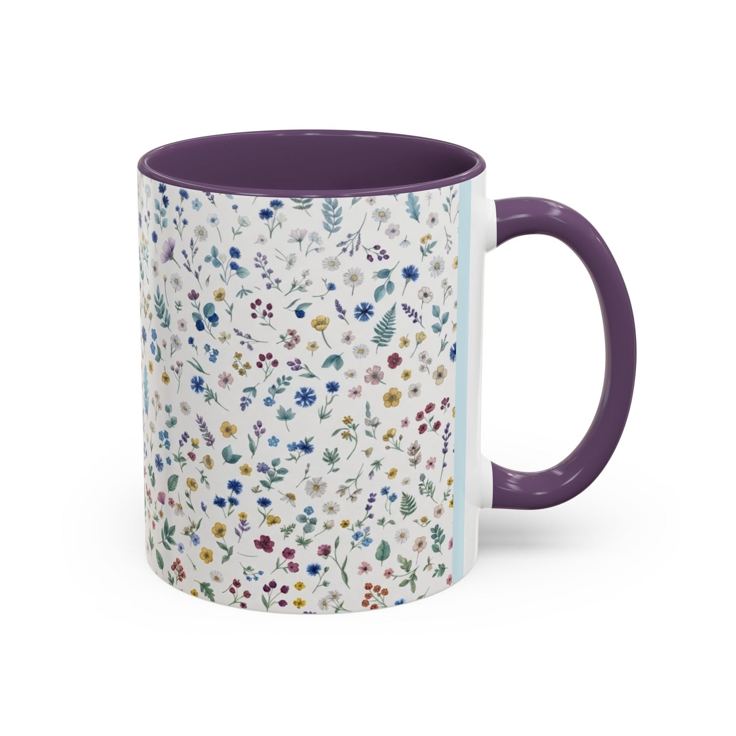 Floral Accent, Spring & Fall Collection Coffee Mug (11, 15oz)