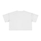 Crop Tee — "Its Just Earth" Minimal Faith Graphic (Romans 12:2)