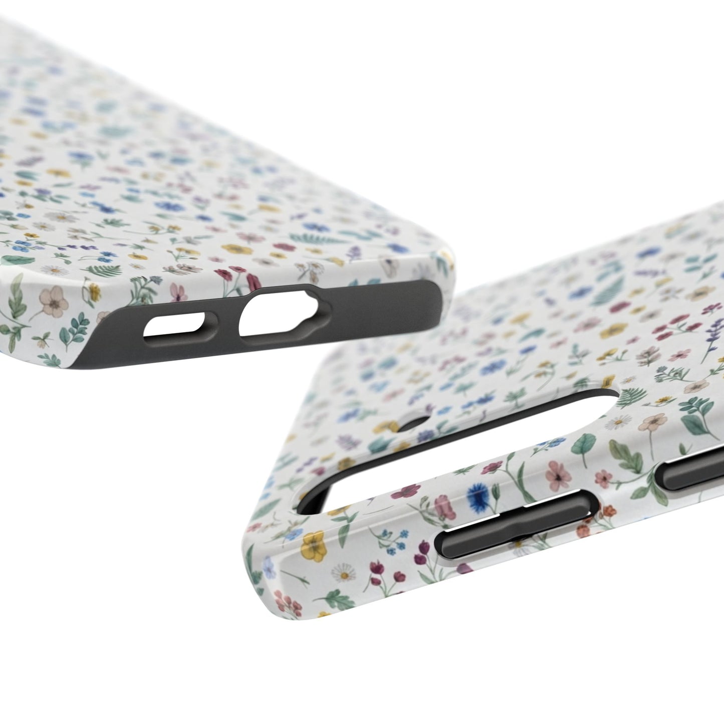 White Floral, Tough Phone Cases, Floral, Fall