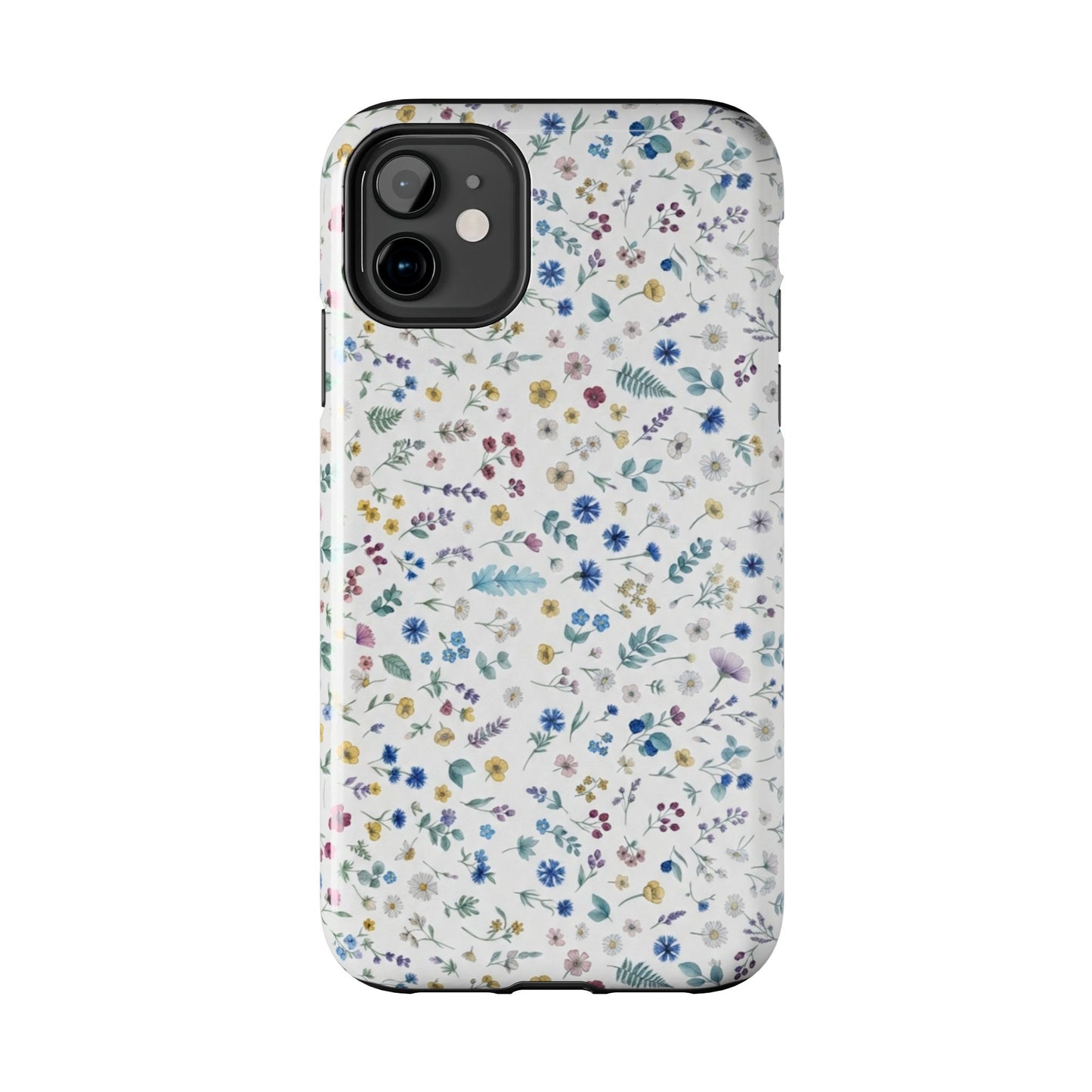 White Floral, Tough Phone Cases, Floral, Fall