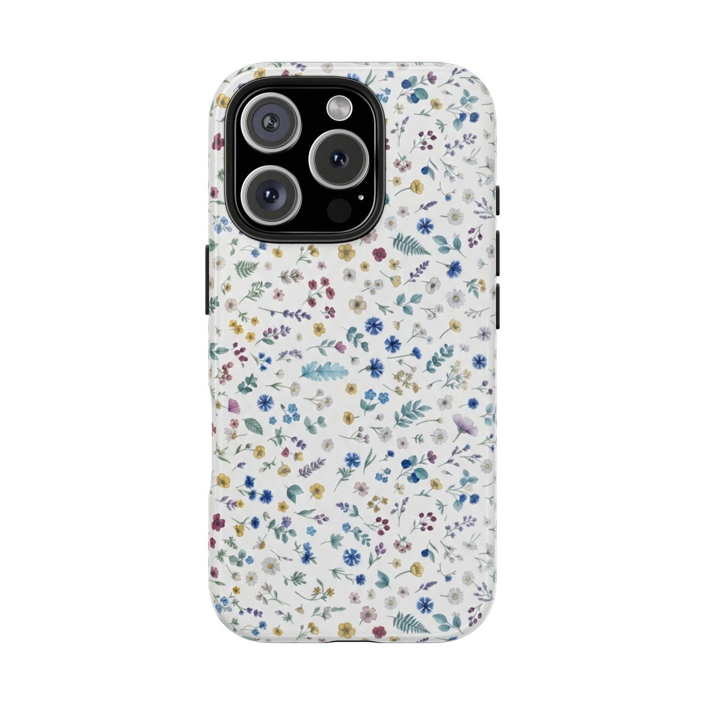 White Floral, Tough Phone Cases, Floral, Fall