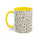Fall Floral, Yellow Accent Coffee Mug (11, 15oz)