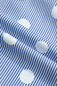 Polka Dot Shirred High Waist Shorts