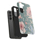 Green Fall floral Tough Phone Cases
