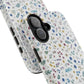 White Floral, Tough Phone Cases, Floral, Fall