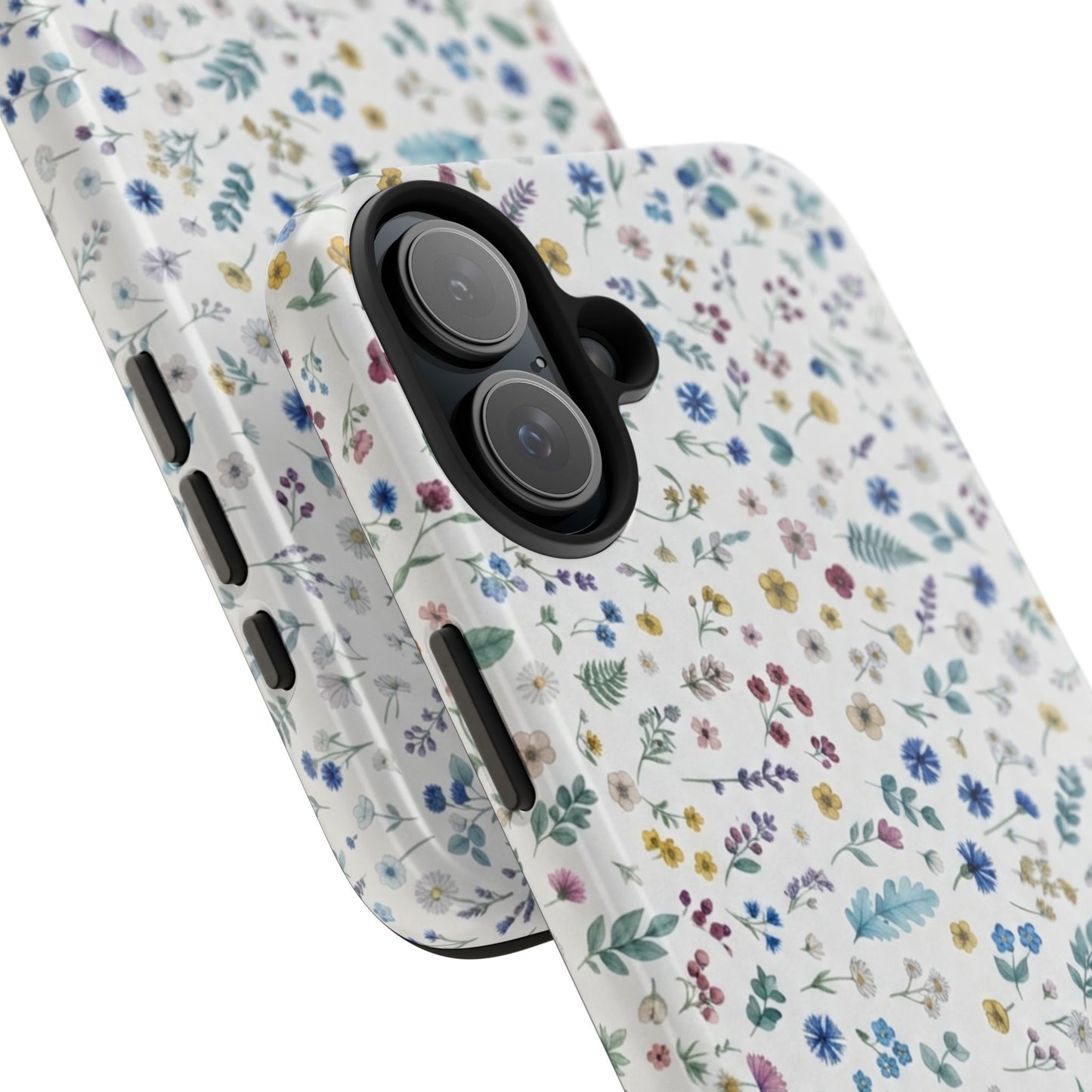 White Floral, Tough Phone Cases, Floral, Fall