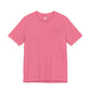Light Pink—It’s Just Earth, Chill Out, Romans 12:2  Jersey Short Sleeve Tee