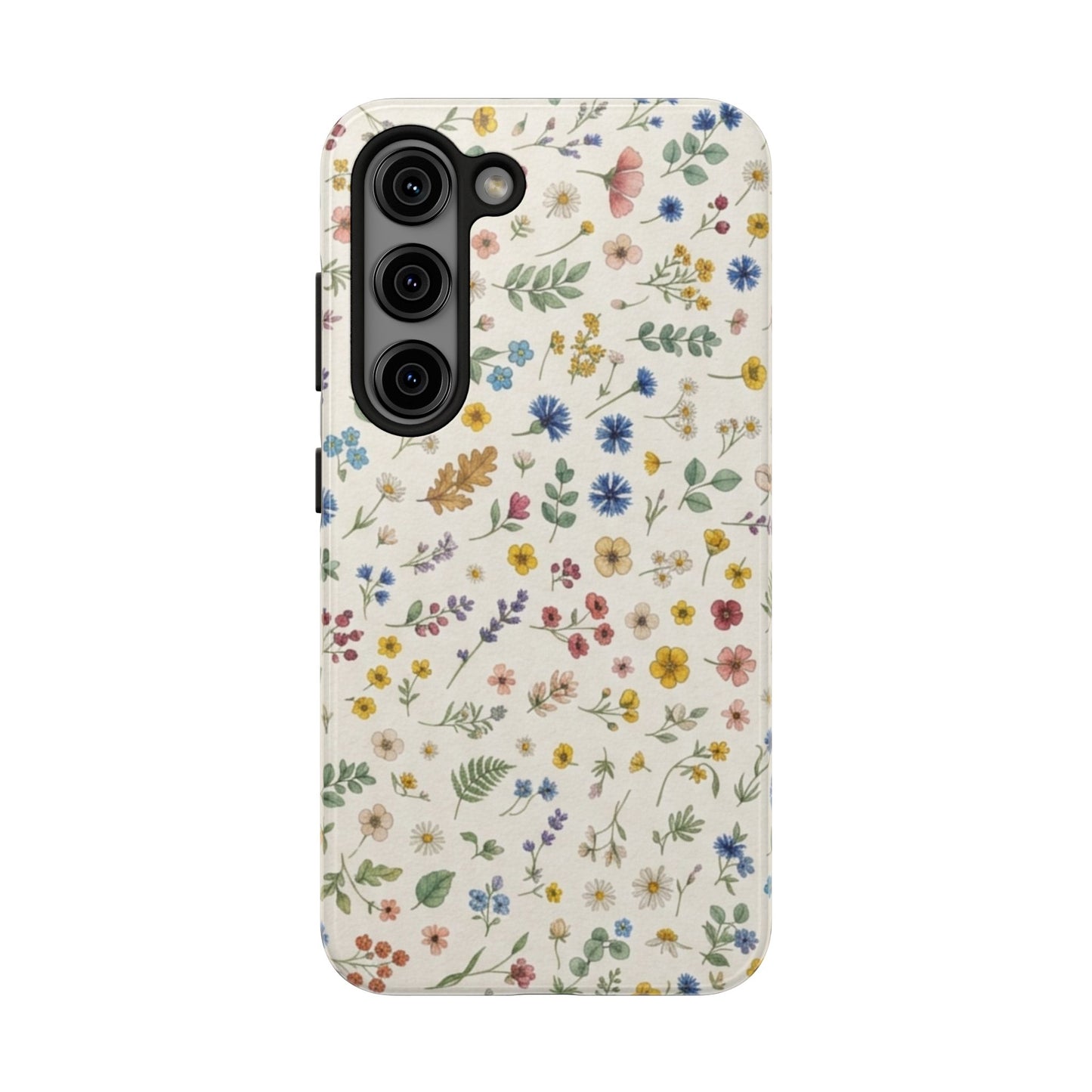 Yellow Floral, Fall/Autumn, Tough Phone Cases