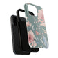 Green Fall floral Tough Phone Cases