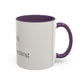 Simple Coffee & Jesus Type of Morning, Faith Accent Coffee Mug (11, 15oz)