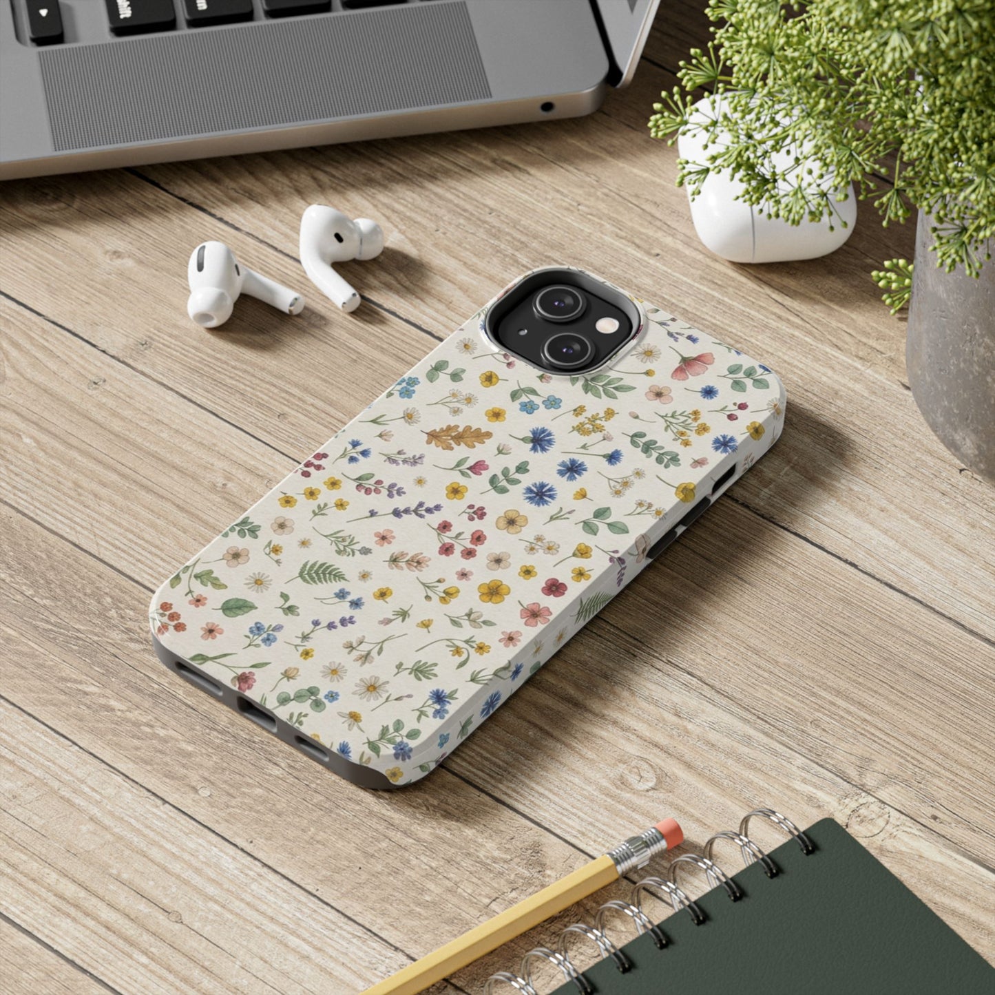 Yellow Floral, Fall/Autumn, Tough Phone Cases