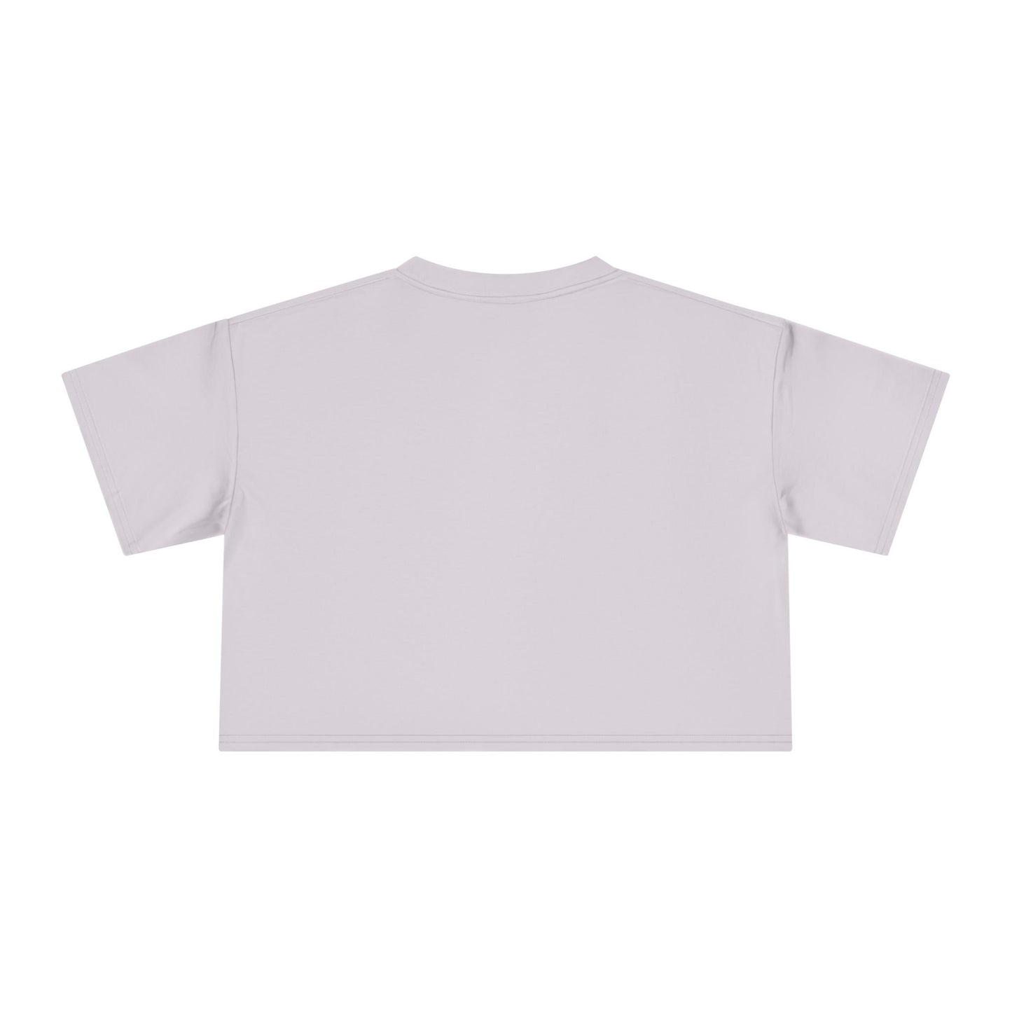 Crop Tee — "It's Just Earth" Romans 12:2 Minimalist Christian Graphic