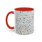 Floral Accent, Spring & Fall Collection Coffee Mug (11, 15oz)