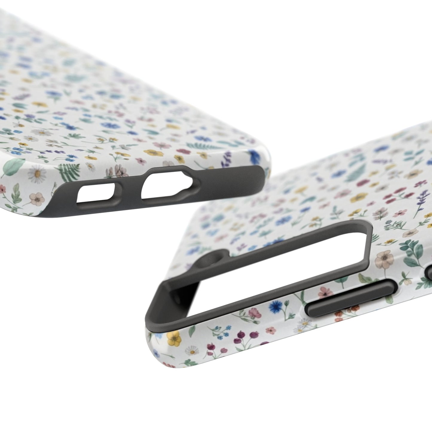 White Floral, Tough Phone Cases, Floral, Fall