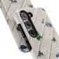 Tough Phone Cases, Fabric Like, Grandmillenial, Floral