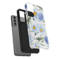 Blue Floral Tough Phone Cases