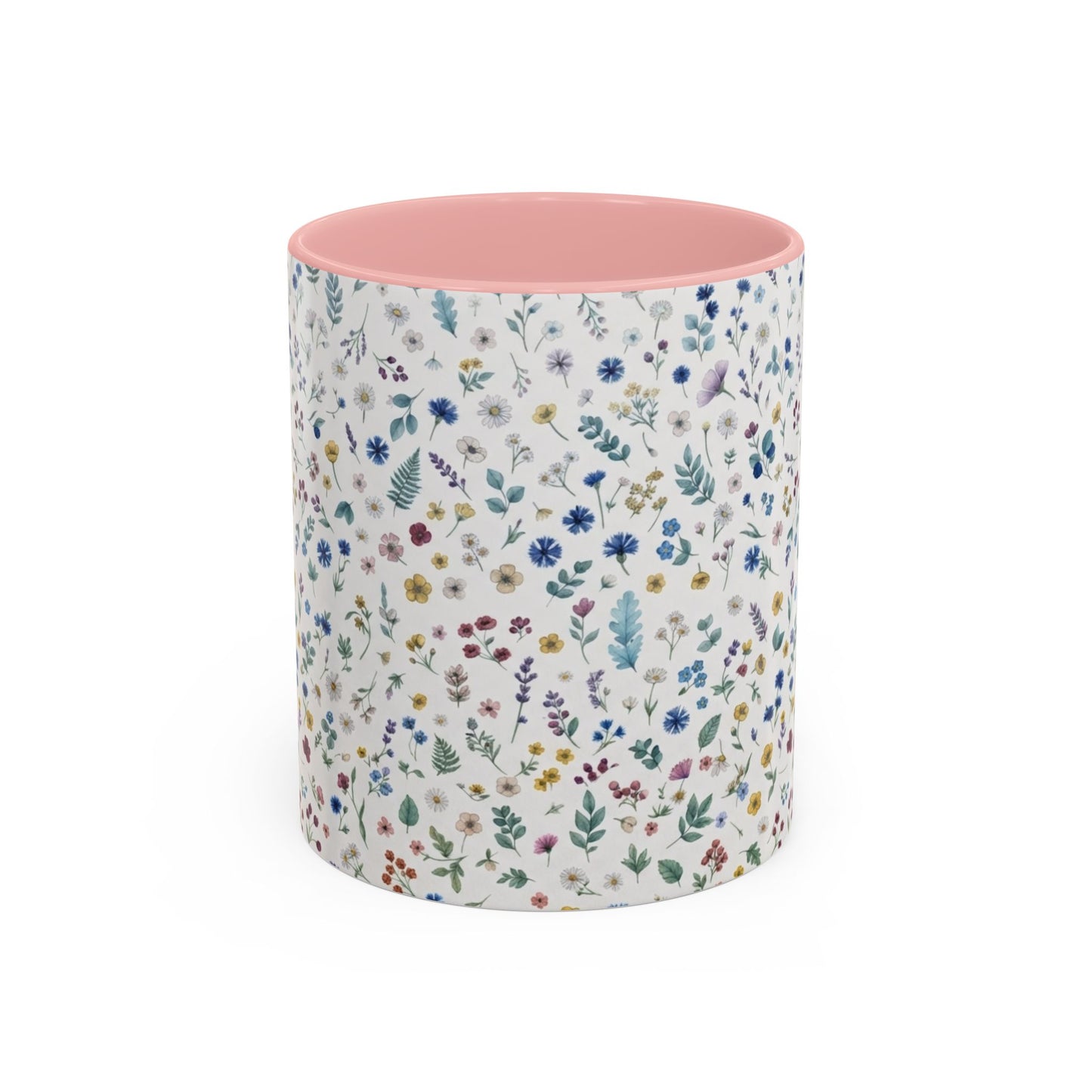 Floral Accent, Spring & Fall Collection Coffee Mug (11, 15oz)