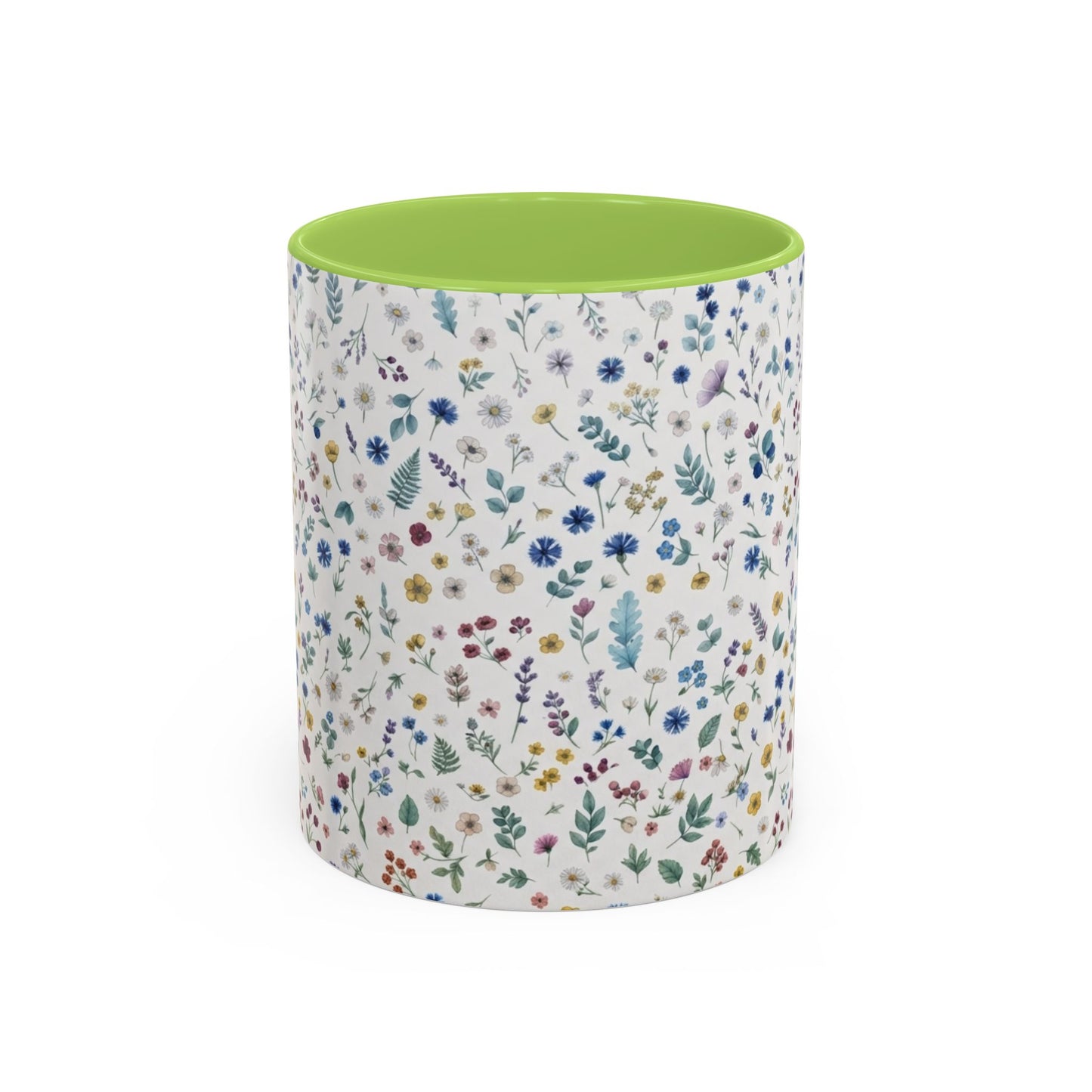 Floral Accent, Spring & Fall Collection Coffee Mug (11, 15oz)