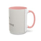 Simple Coffee & Jesus Type of Morning, Faith Accent Coffee Mug (11, 15oz)