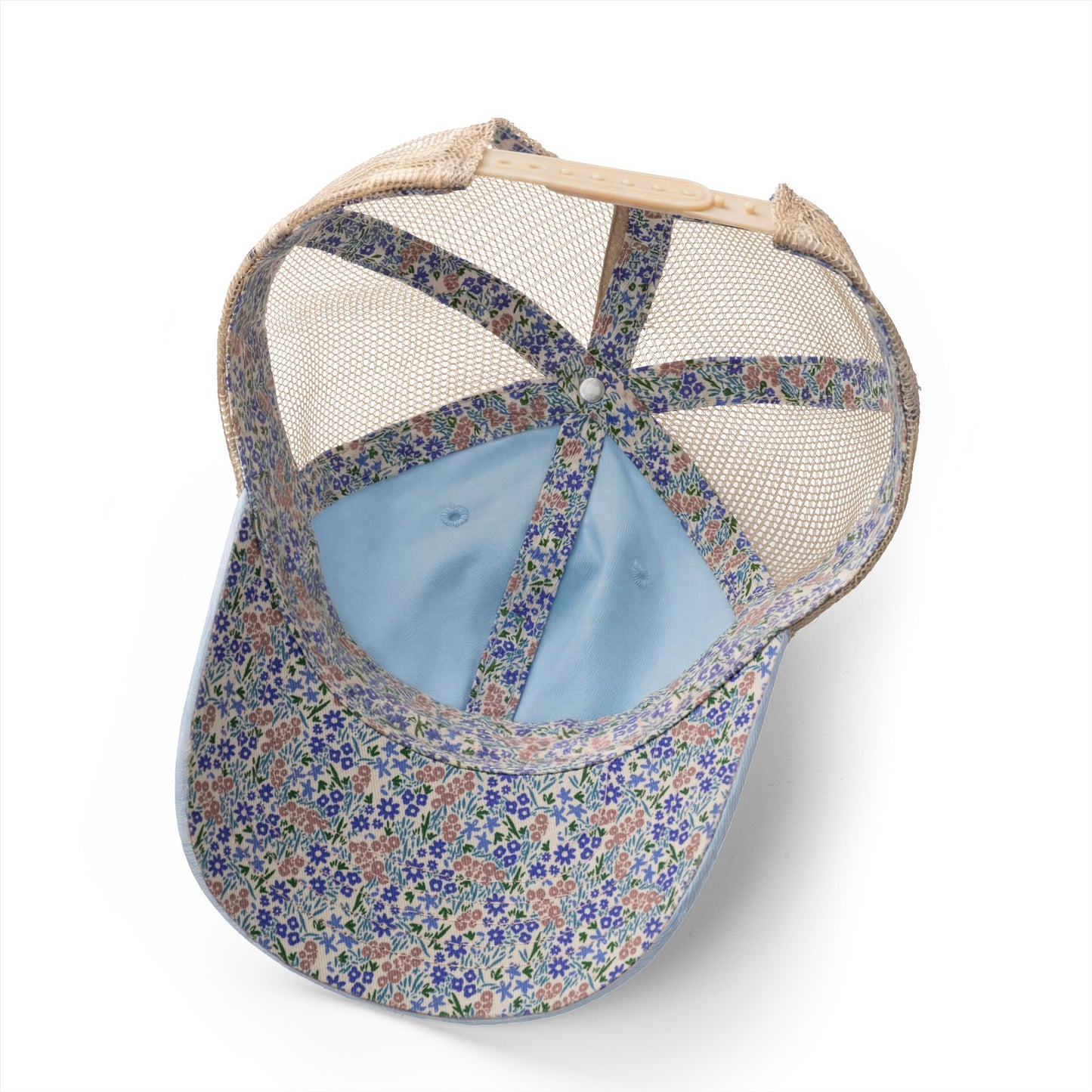 It’s Just Earth-Floral Women's Washed Mesh-Back Cap